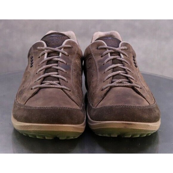 ECCO Biom Grip II Men\'s Trainers Shoes Size EU 44 US 10-10.5 Leather Gray main image 11